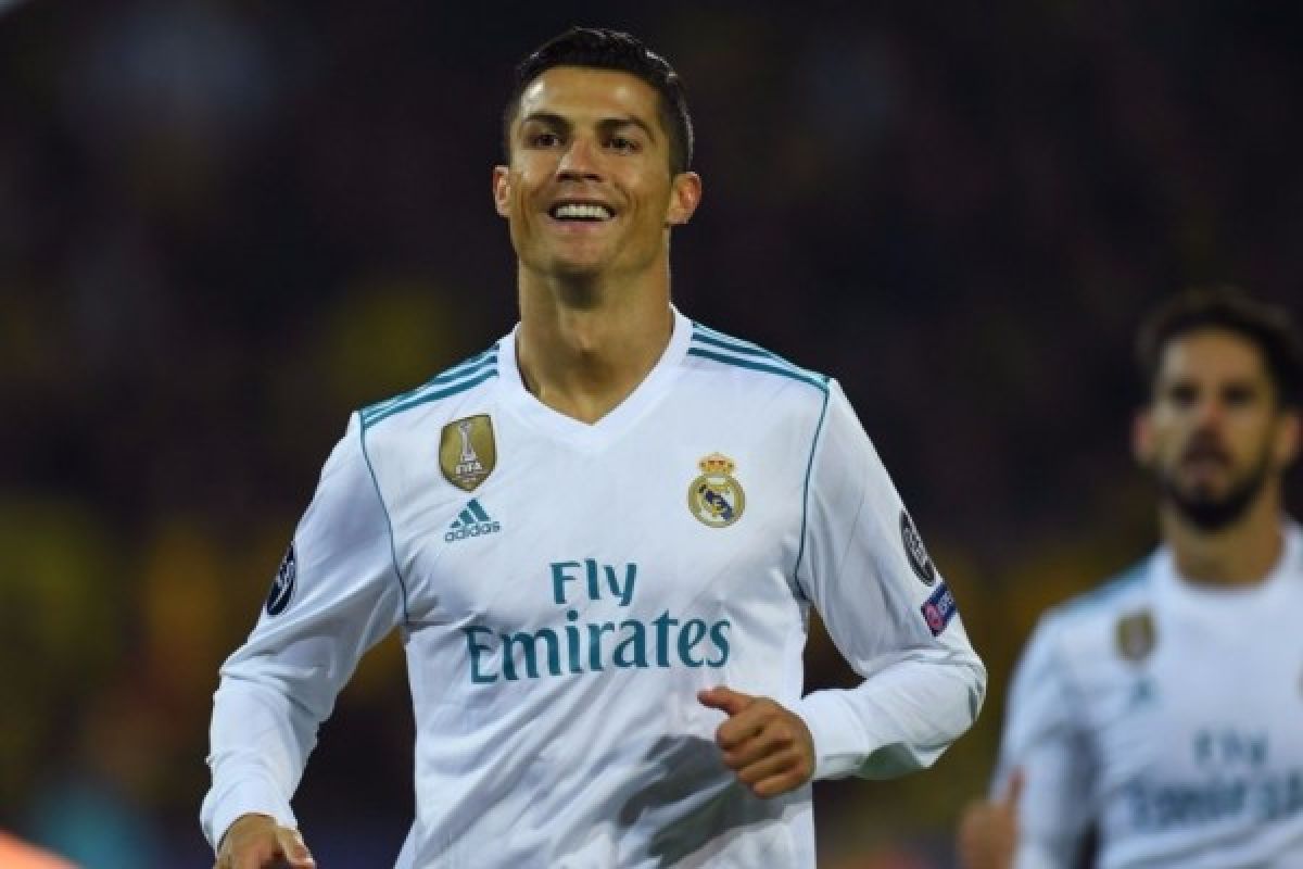 Real Madrid atasi Dortmund 3-1, Ronaldo borong dua gol