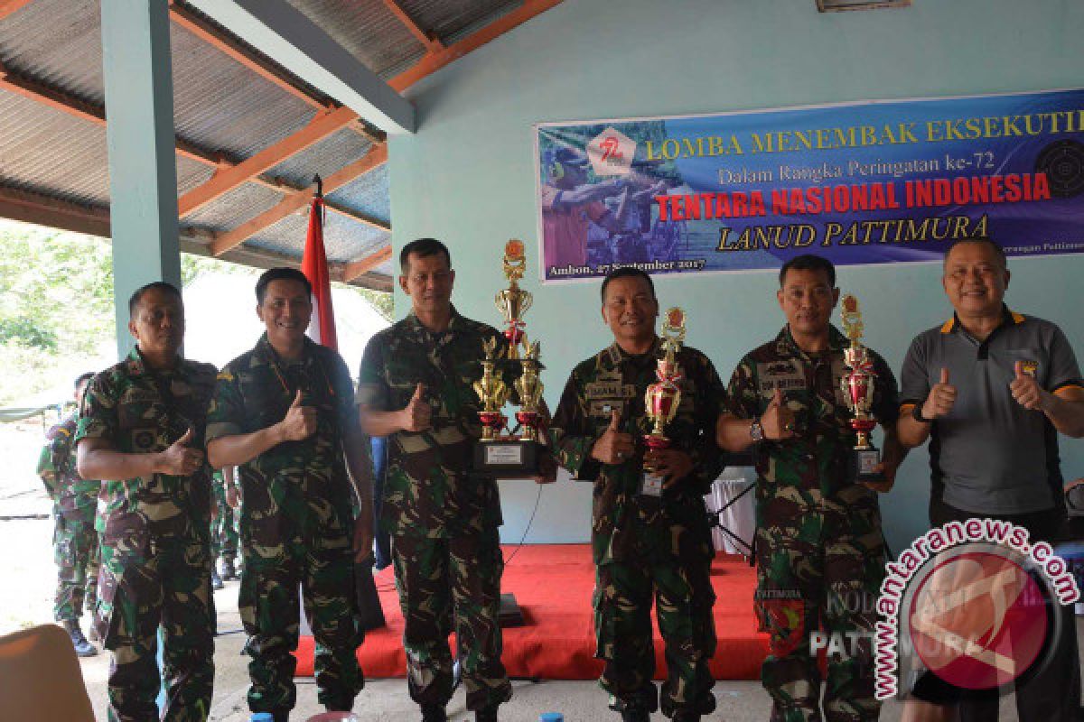 Lanud Pattimura Gelar Lomba Menembak