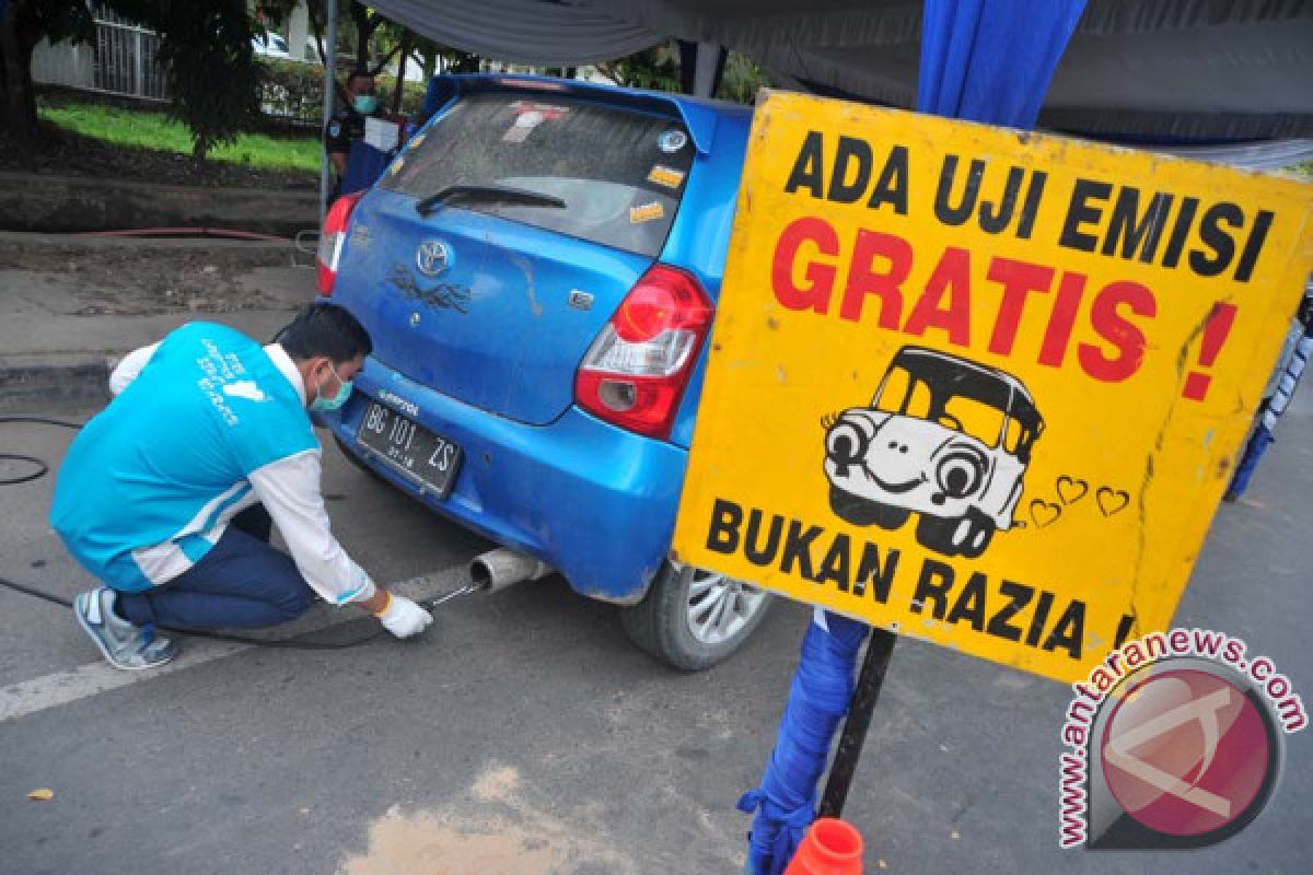 Uji emisi gratis di 11 SPBU Palembang