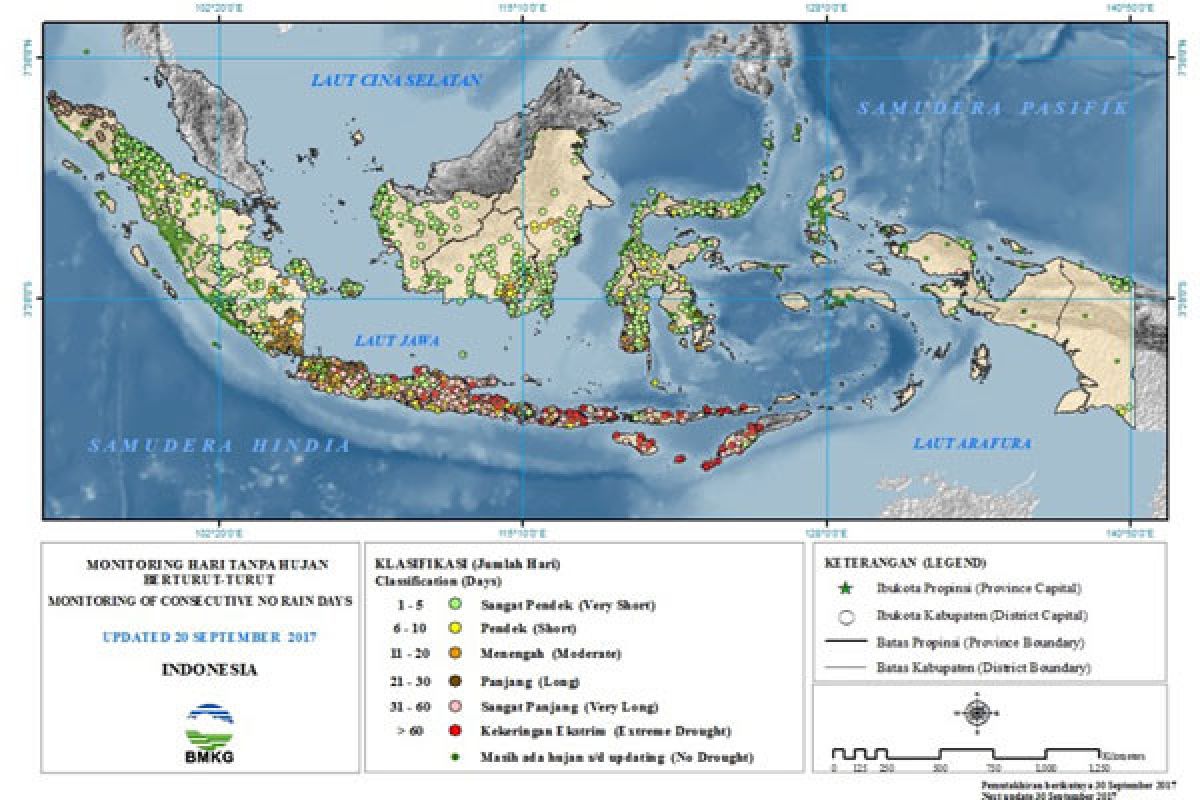 BMKG Prakirakan Hujan di Lampung