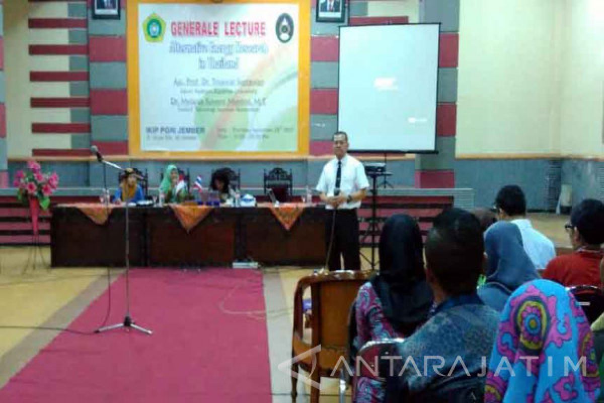 University  Thailand Gandeng IKIP PGRI Jember Teliti Energi Alternatif