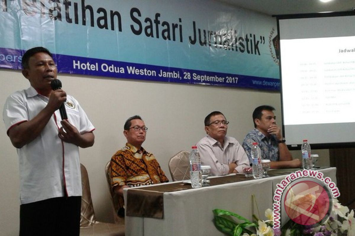 Dewan Pers gelar safari Jurnalistik di Jambi 