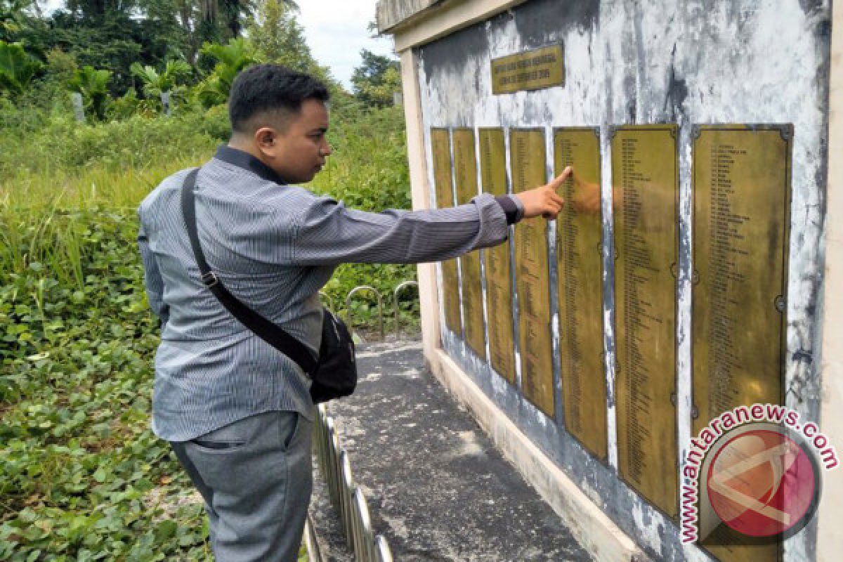 Kondisi Monumen Gempa Padangpariaman Tak Terawat