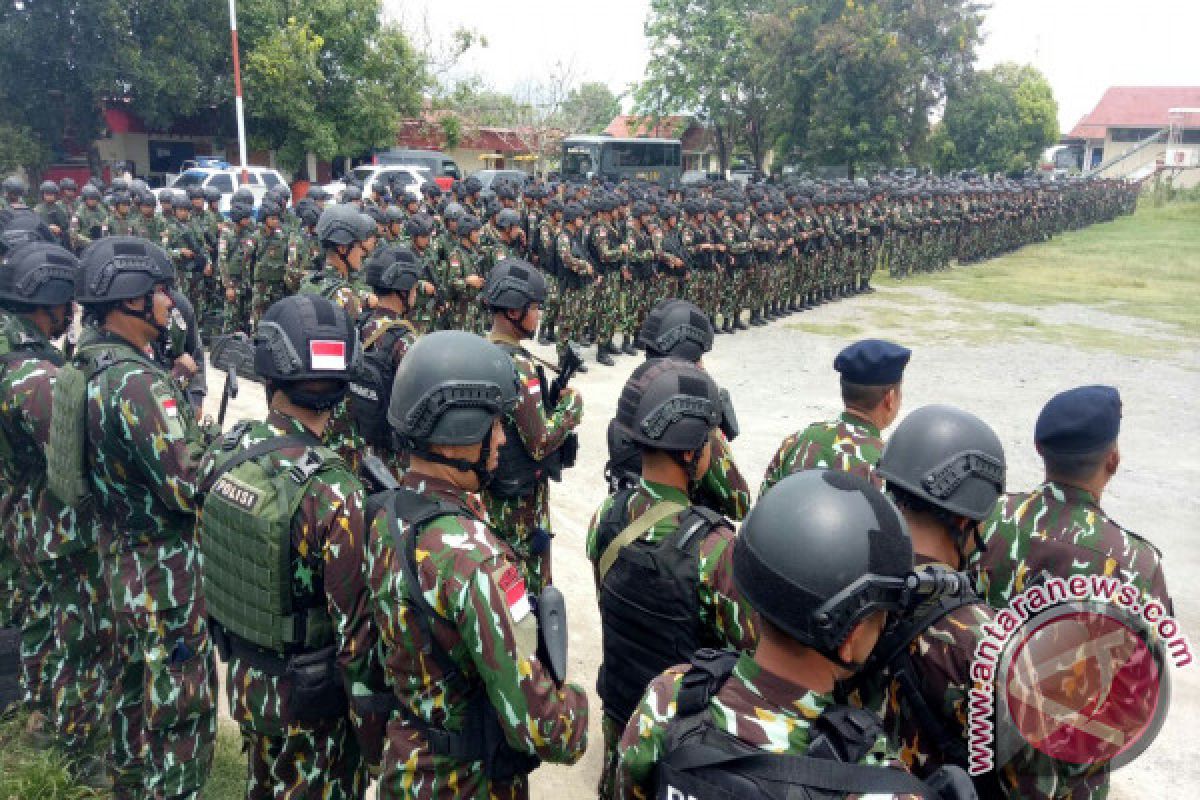 540 Personel Brimob Polri Dikerahkan Ke Poso 