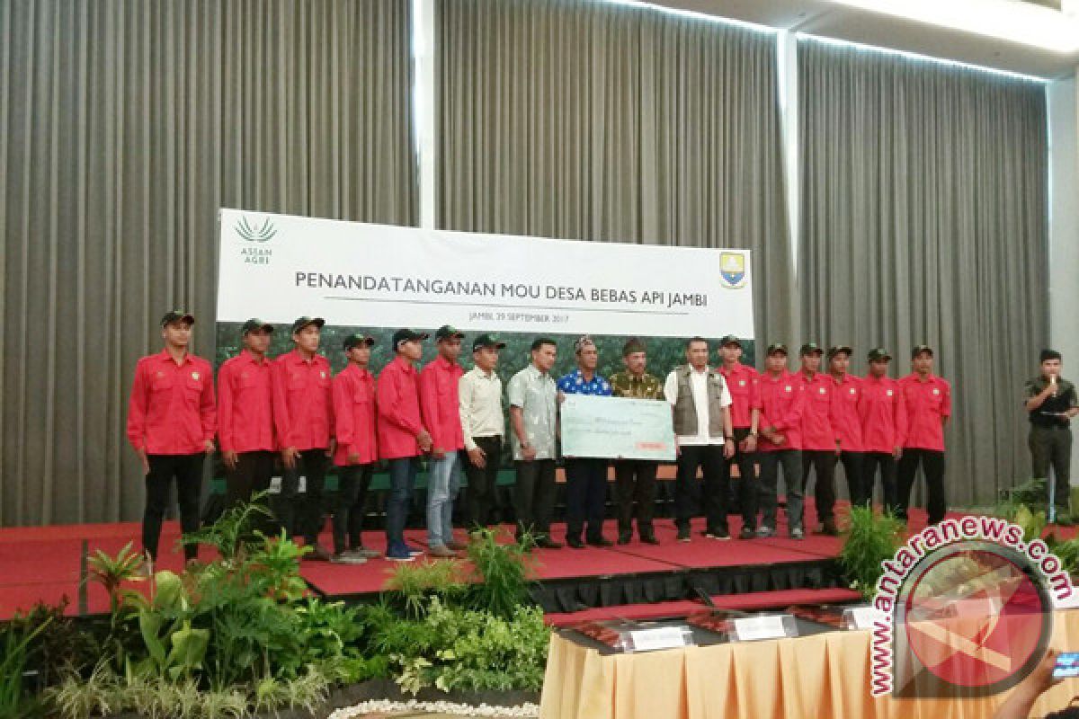 Tujuh Desa di Jambi ikut program bebas api