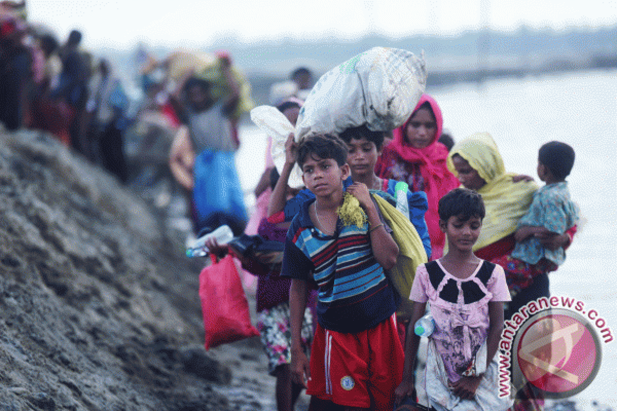 13.000 lebih anak yatim-piatu di antara pengungsi Rohingya