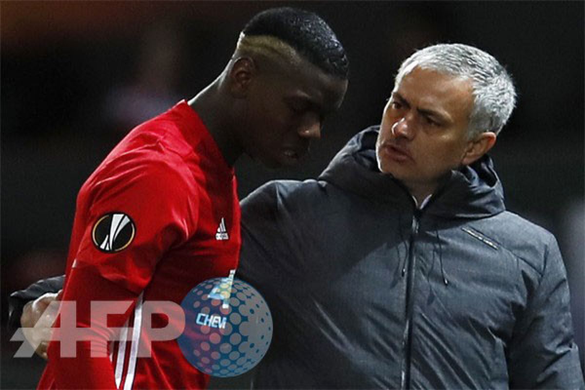 Mourinho bantah berseteru dengan Pogba