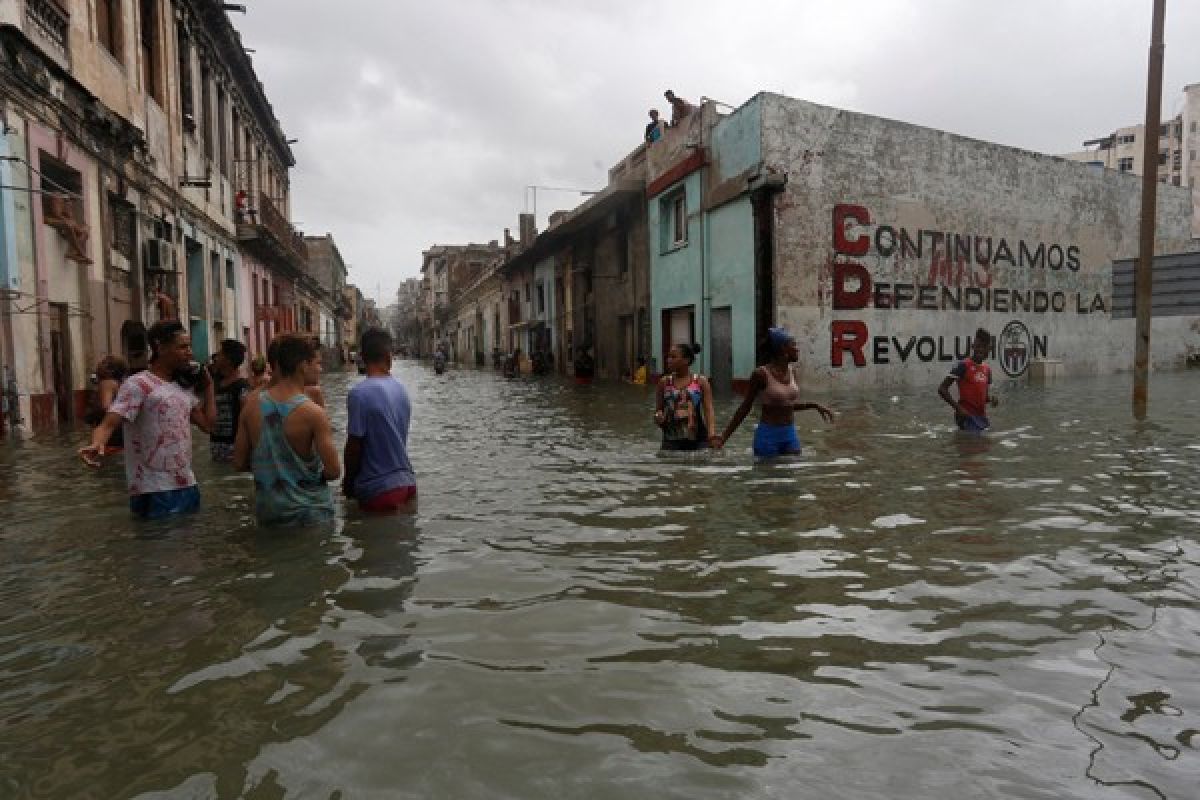 Kuba ungkap data kerusakan akibat badai Irma