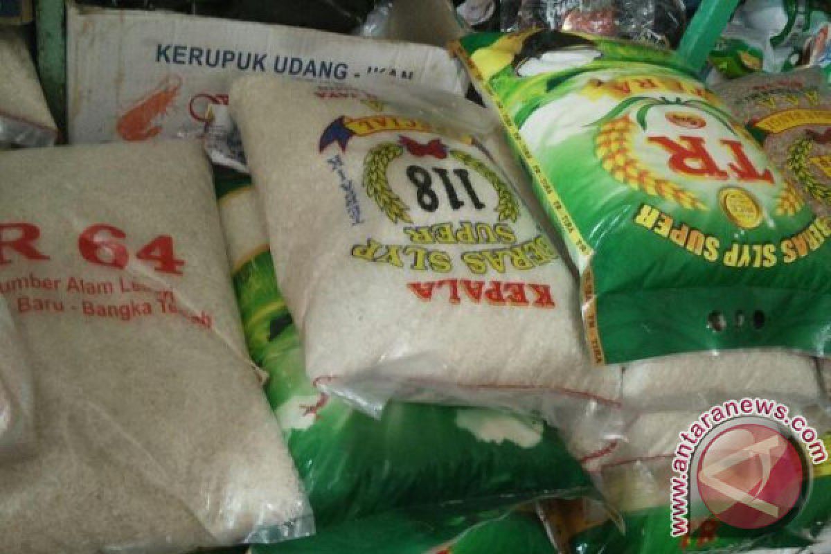 Beras Lokal Kurang Diminati di Pangkalpinang