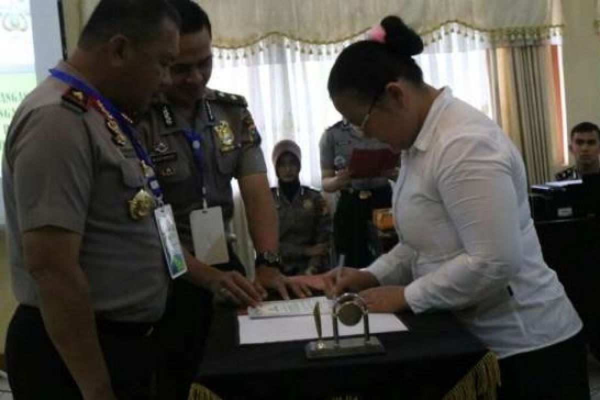 Perebutkan 5 Formasi, 58 Peserta CPNS Polda-Riau Teken Pakta Integritas