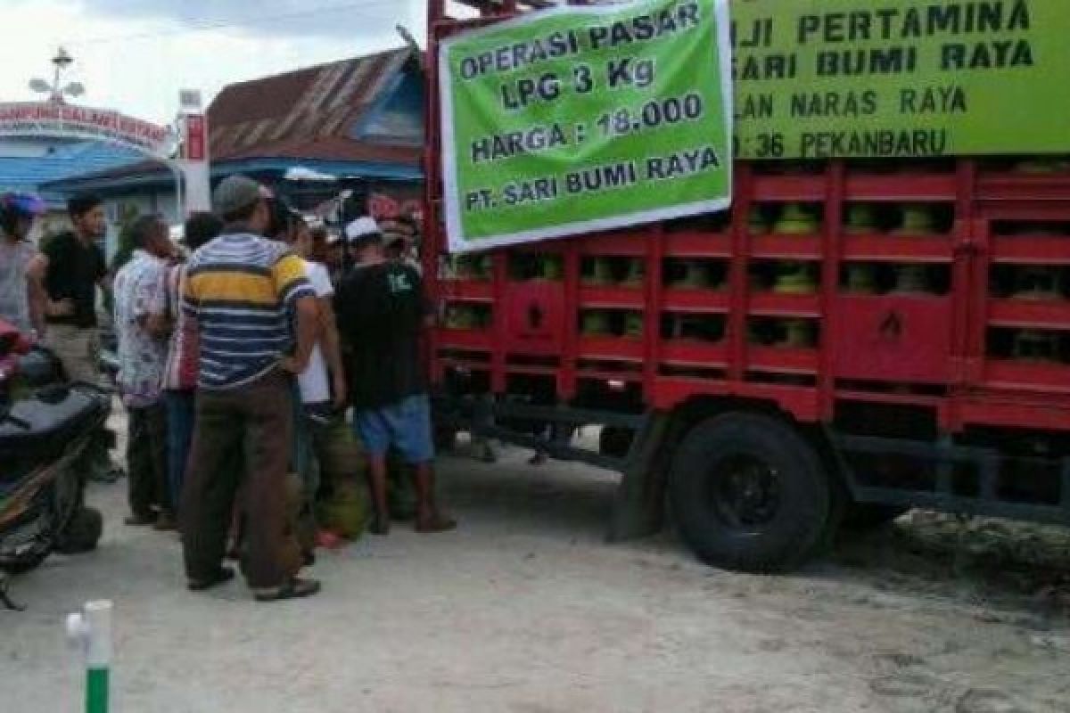 Pertamina  Gelar Operasi Pasar Elpiji 3 kg di Kabupaten Pelalawan