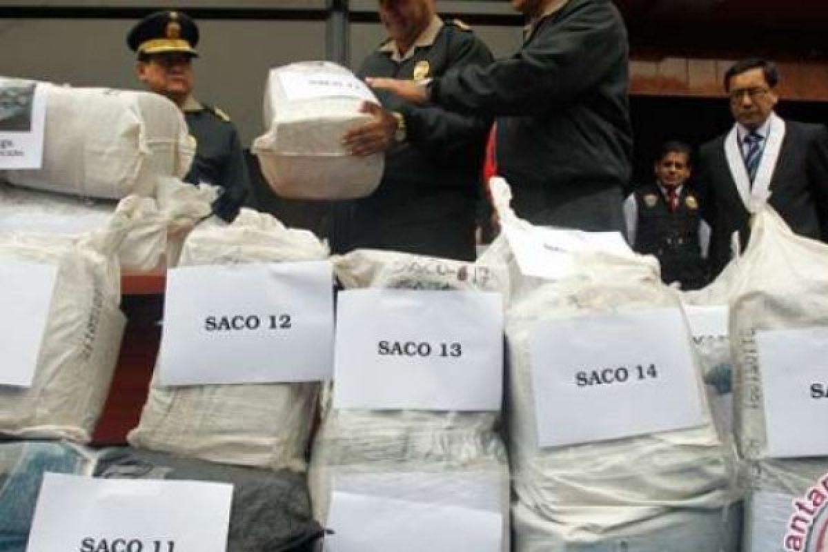 Polisi Kolombia Menyita Tujuh Ton Kokain Di Kebun Pisang