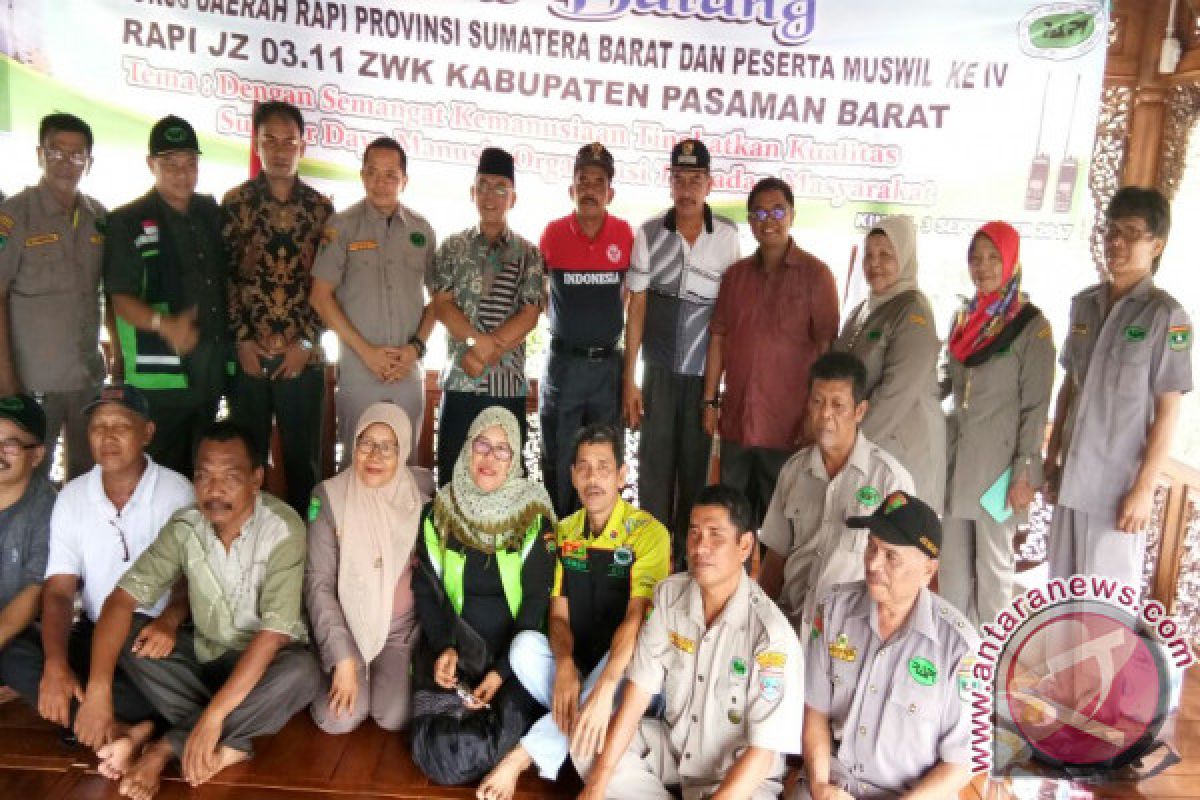 Pemkab Pasaman Barat- RAPI Siap Bekerja Sama Informasi