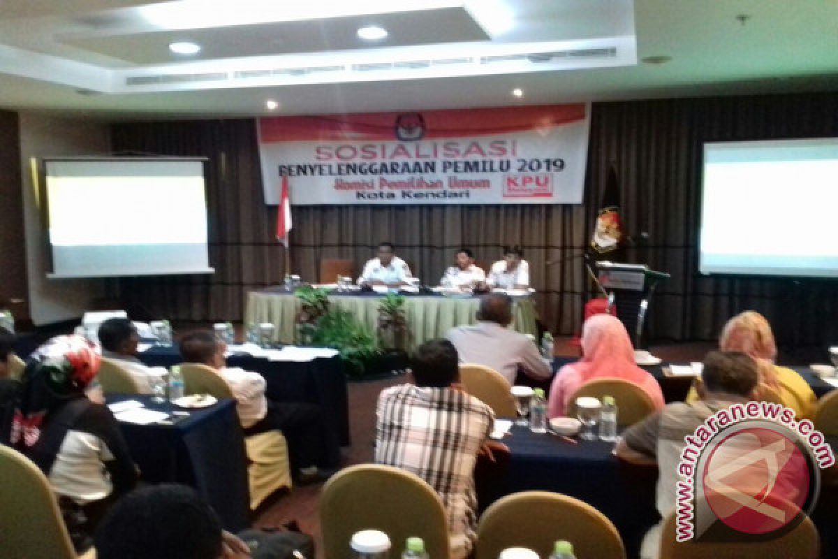 KPU Kendari Sosialisasikan Penyelenggaraan Pemilu 2019 