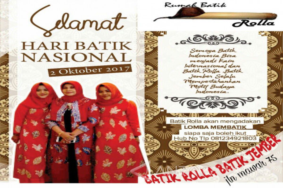 Pertumbuhan Industri Batik di Jember Meningkat