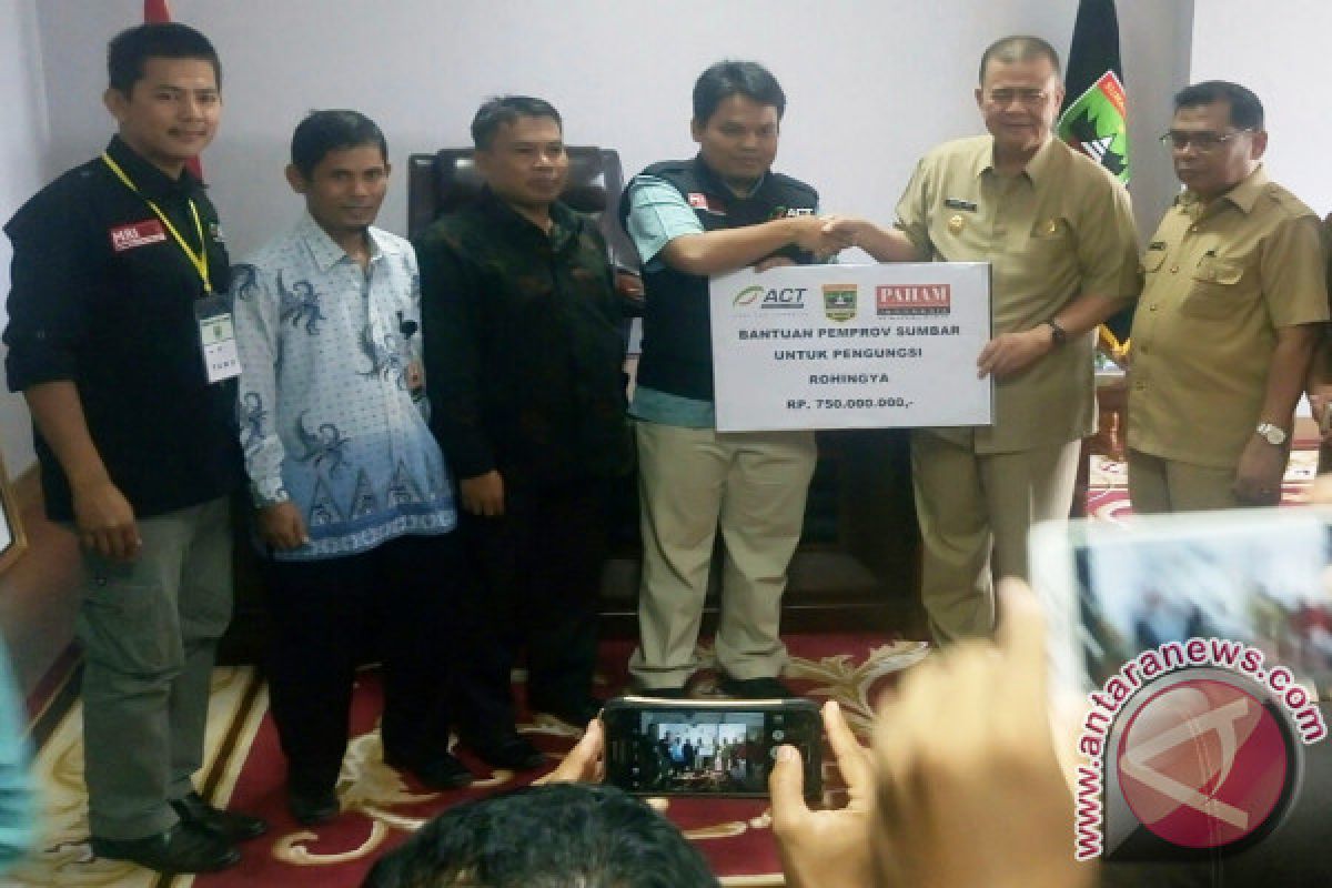 Alhamdulillah, Sumbar Donasikan Rp2 Miliar untuk Rohingya