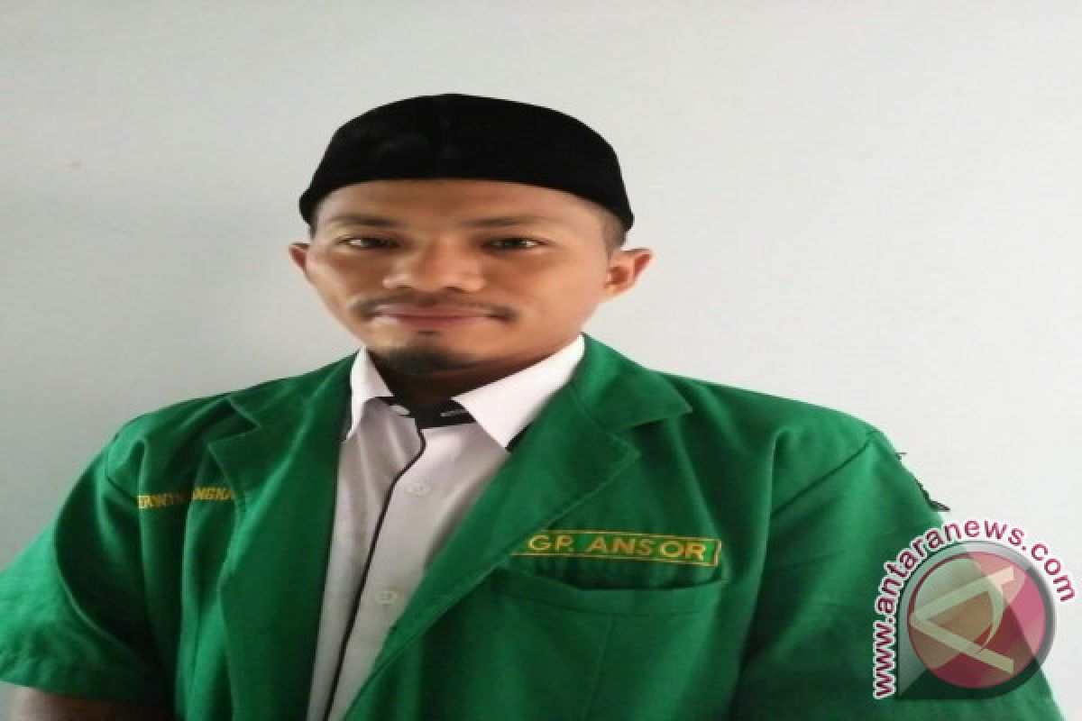 Erwin Samangka Resmi Jabat Ketua Ansor Palu 