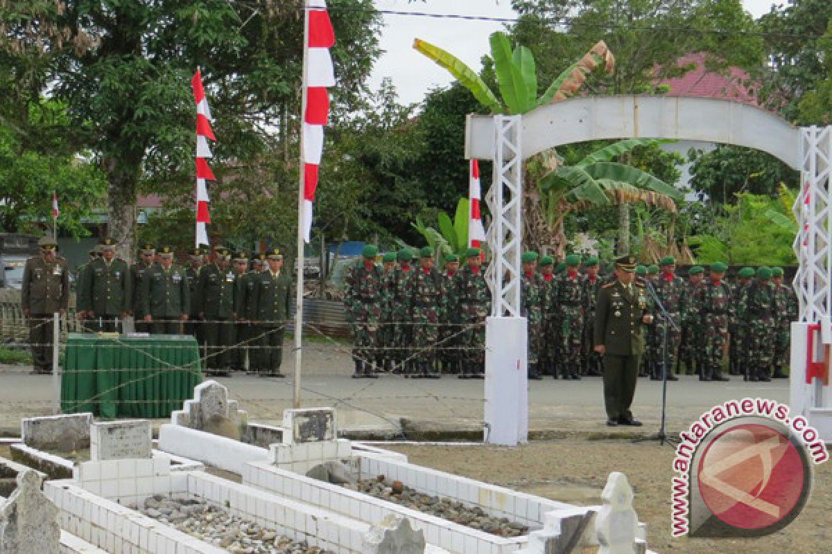 Danrem 012: Perbaiki makam pahlawan yang rusak