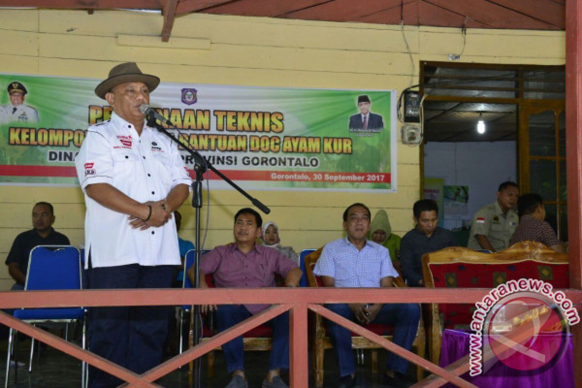 Gubernur Gorontalo Temui Mentan Terkait Pengurangan Benih 