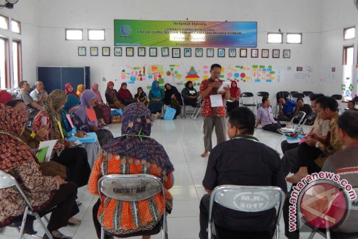 Kideco Gelar Pelatihan Literasi Guru SD-SMP di Paser