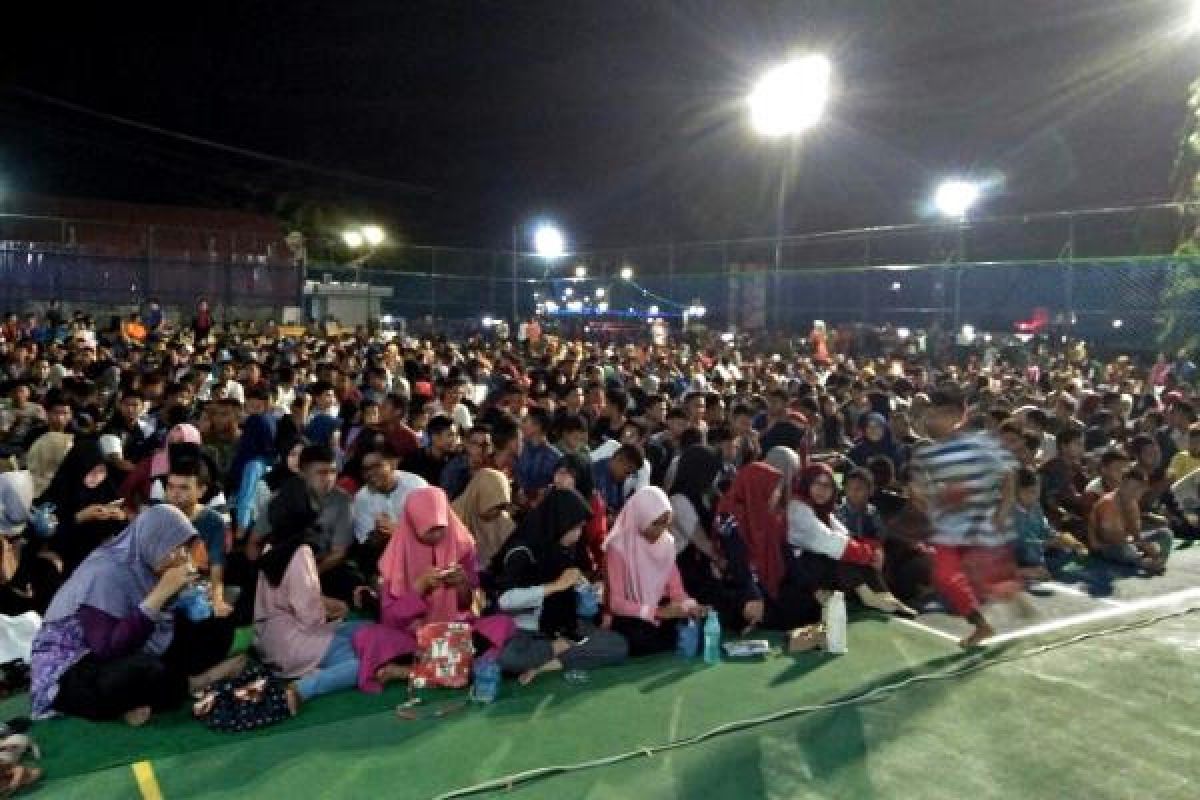 Bupati Barut Apresiasi Nobar Film G30S PKI