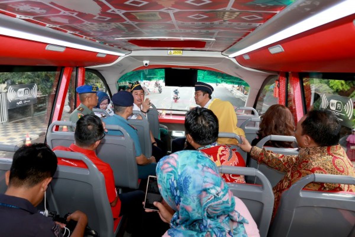 Bus Tingkat Wisata Semarang Resmi Diluncurkan