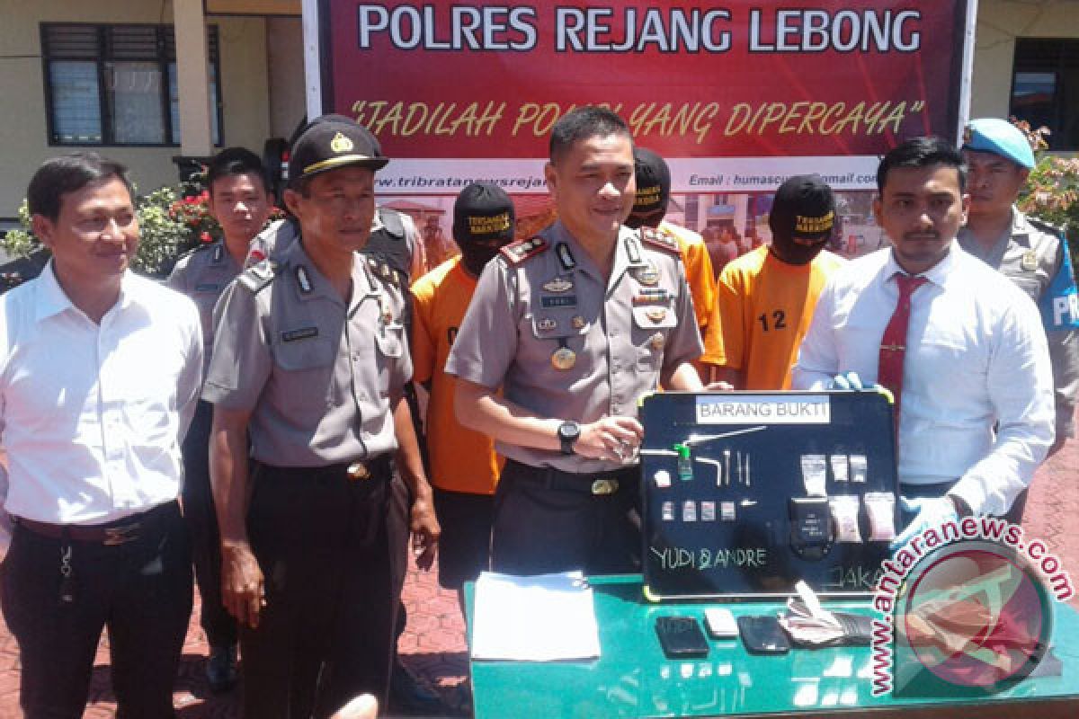 Polres Rejang Lebong Tangkap Bandar Sabu-Sabu