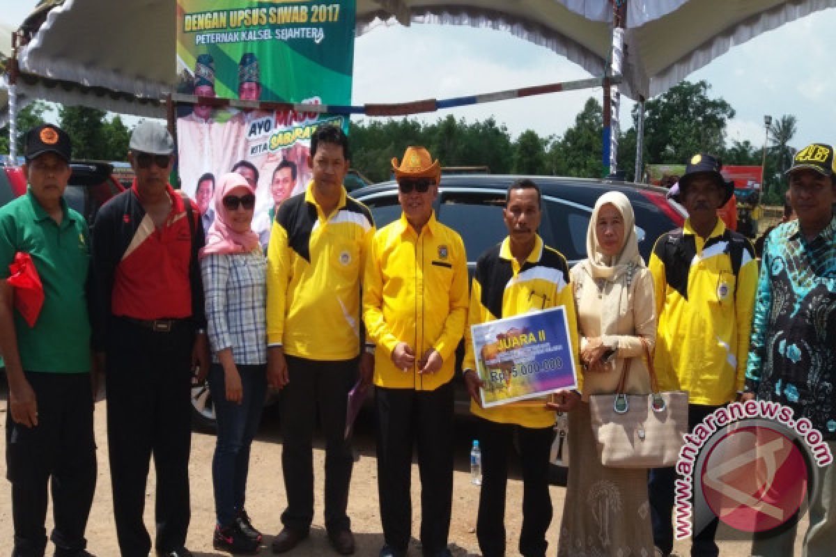 HST Juara Lomba Peternakan Tingkat Kalsel