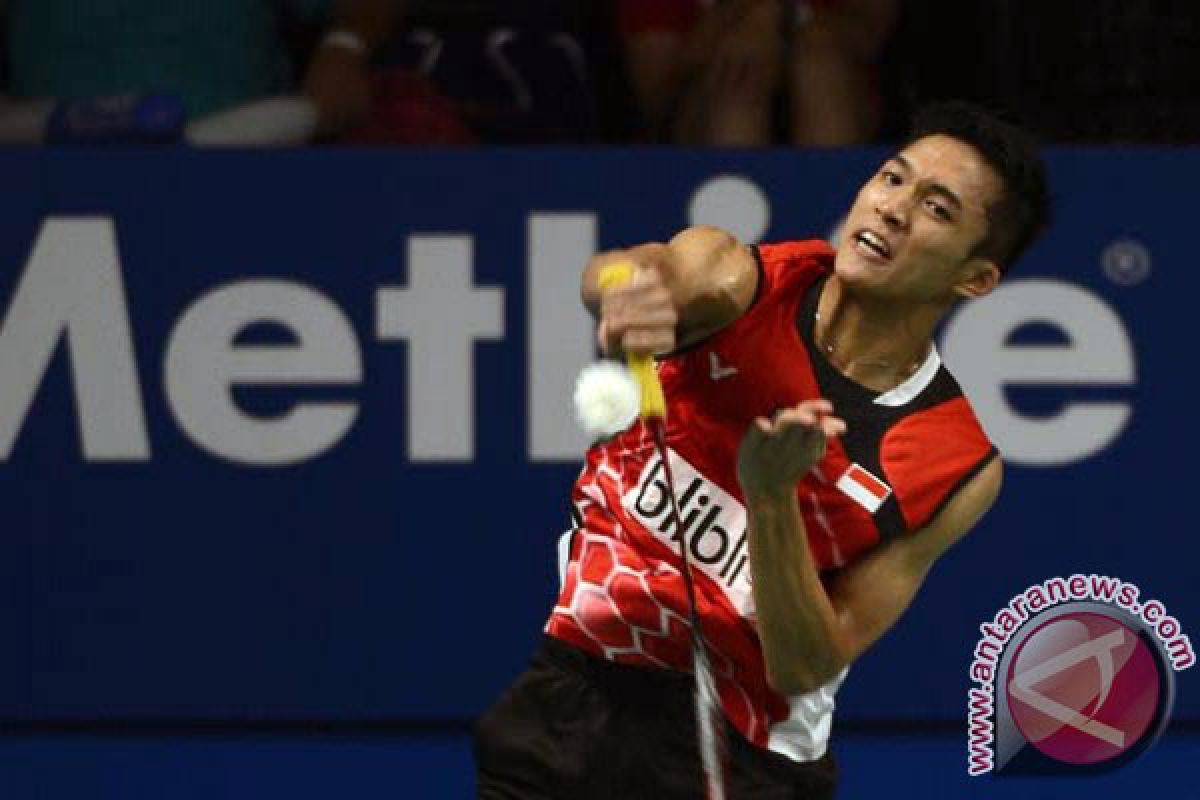 Jonatan Christie persembahkan medali emas bagi Indonesia