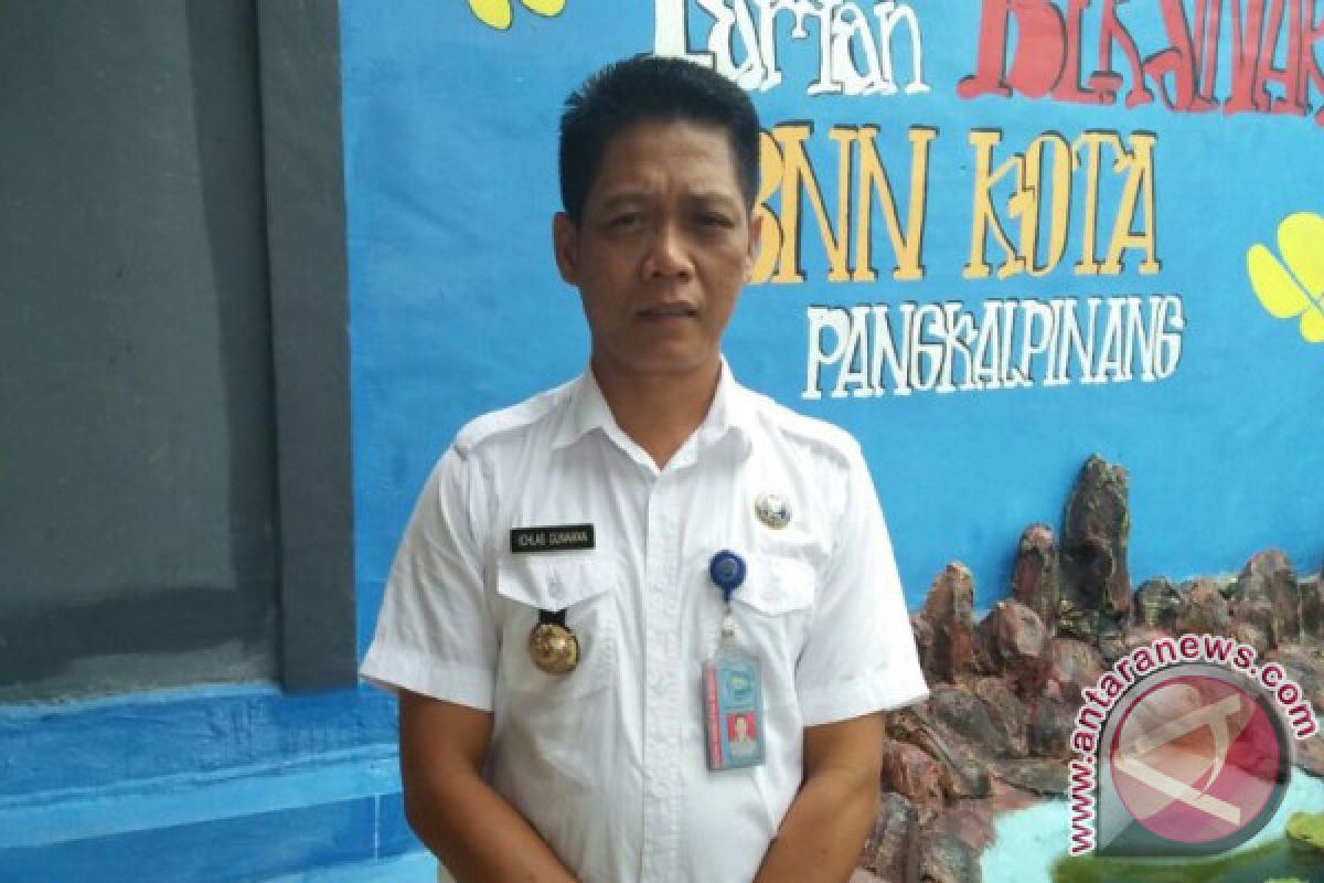 BNNK Pangkalpinang Tes Urine 89 Personel BPBD