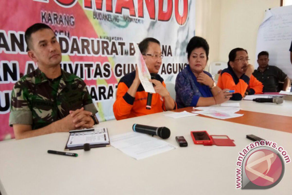 BNPB Perpanjang Siaga Darurat Gunung Agung