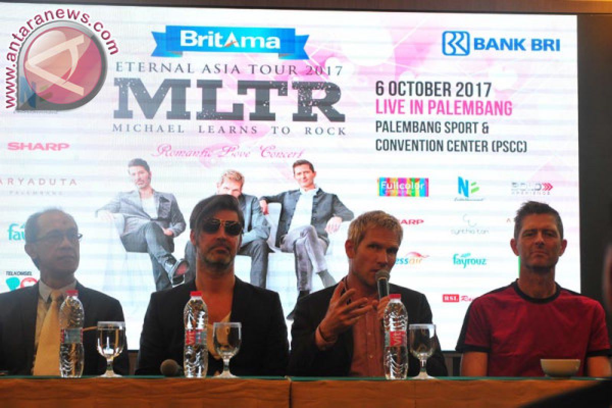 "Michael Learns To Rock" konser di Palembang