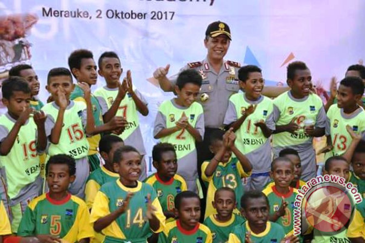 Kapolda resmikan Bhayangkara Papua Football Academy