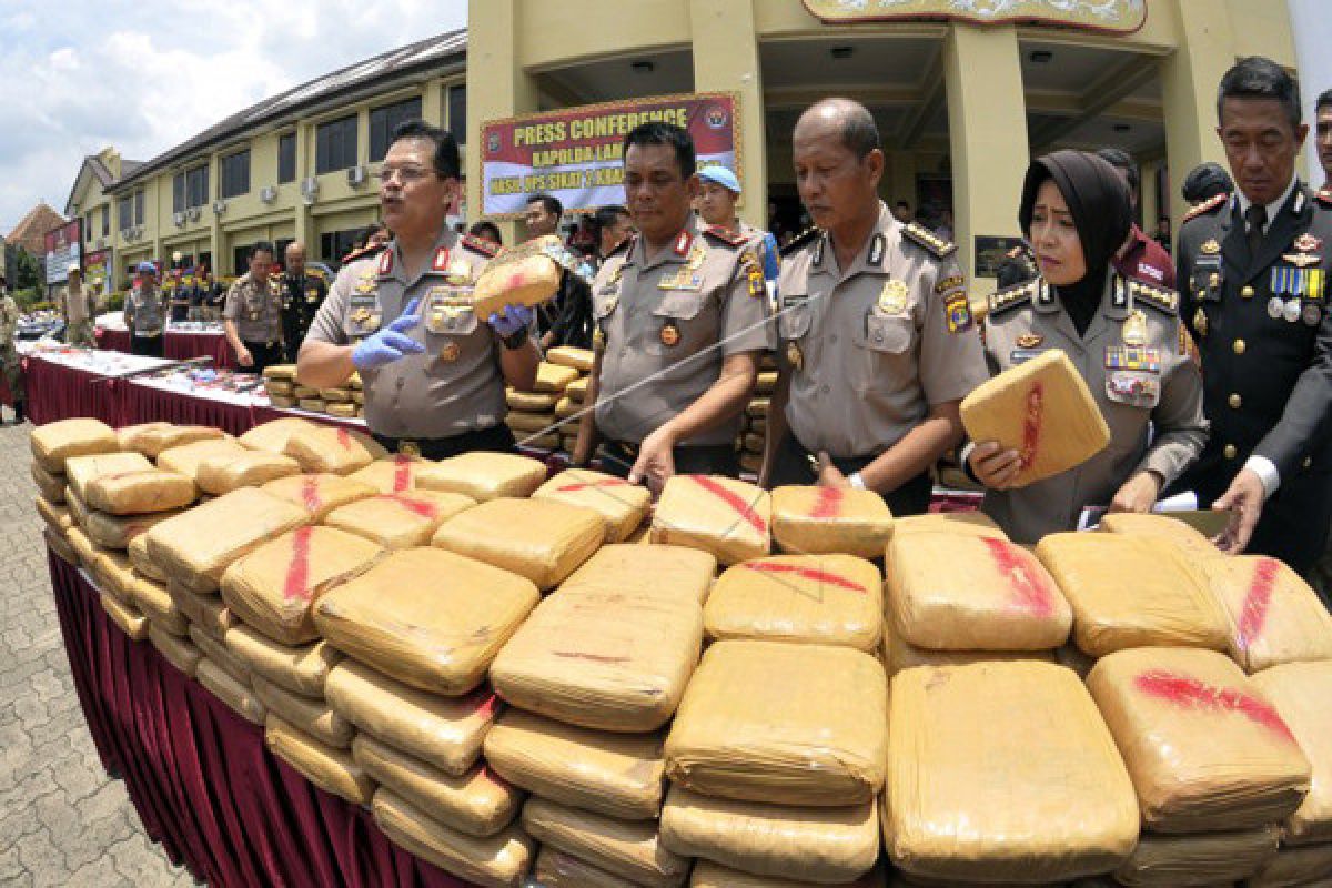 Polda Lampung Tangkap 357 Orang 