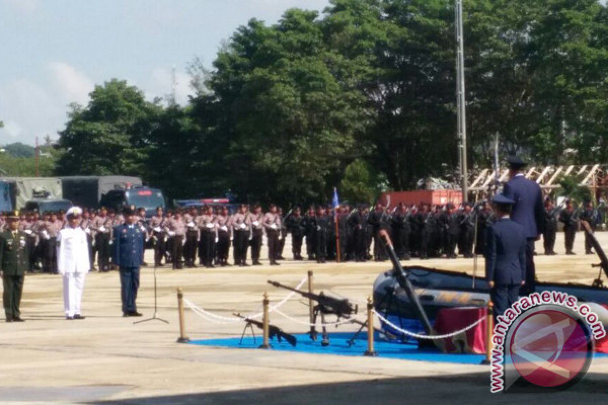 HUT TNI Ke-72 Di Kendari Berlangsung Sederhana