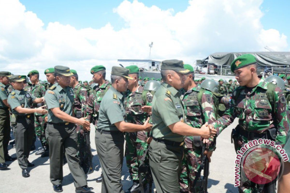 Pasukan Baru Jaga Perbatasan Indonesia-Malaysia 