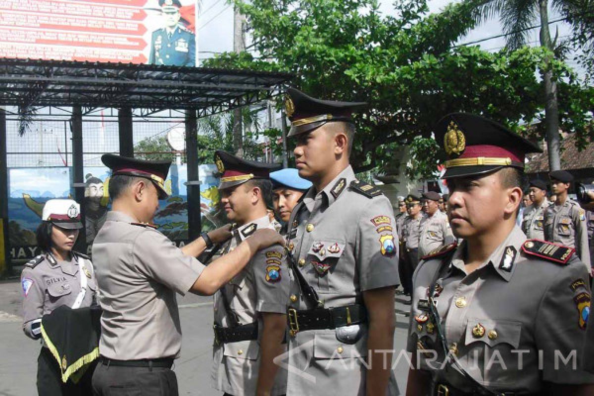 Polres Tulungagung Gelar Sertijab Dua Perwira Pertama