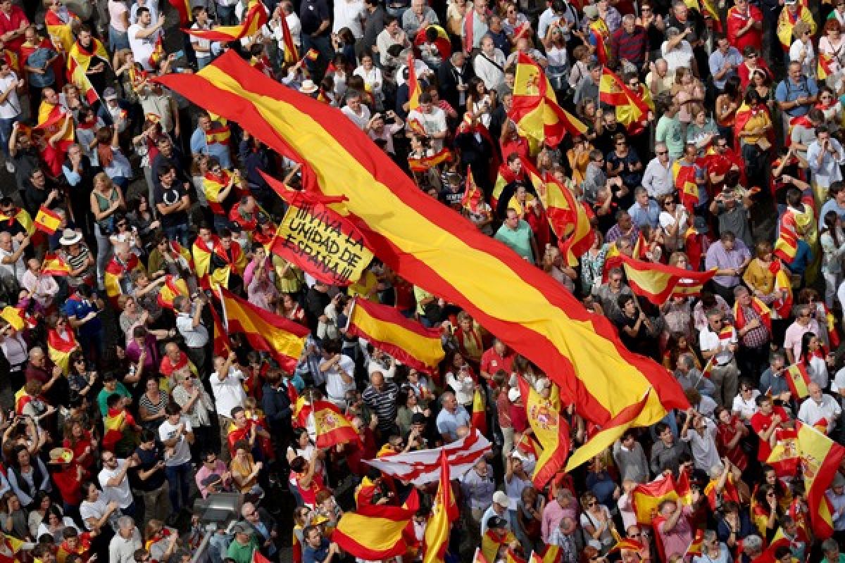 Lebih dari 1.500 perusahaan tinggalkan Catalunya