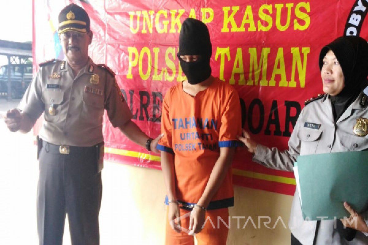 Polisi Sidoarjo Tangkap Residivis Pencurian Telepon Genggam