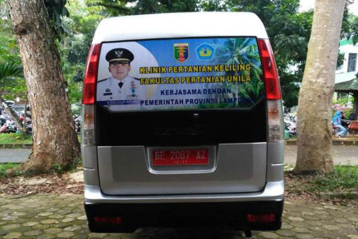 Gubernur Lampung Luncurkan Mobil Kilinik Pertanian Lampung