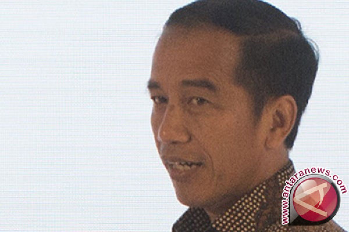 Jokowi saksikan festival musik di Kemayoran