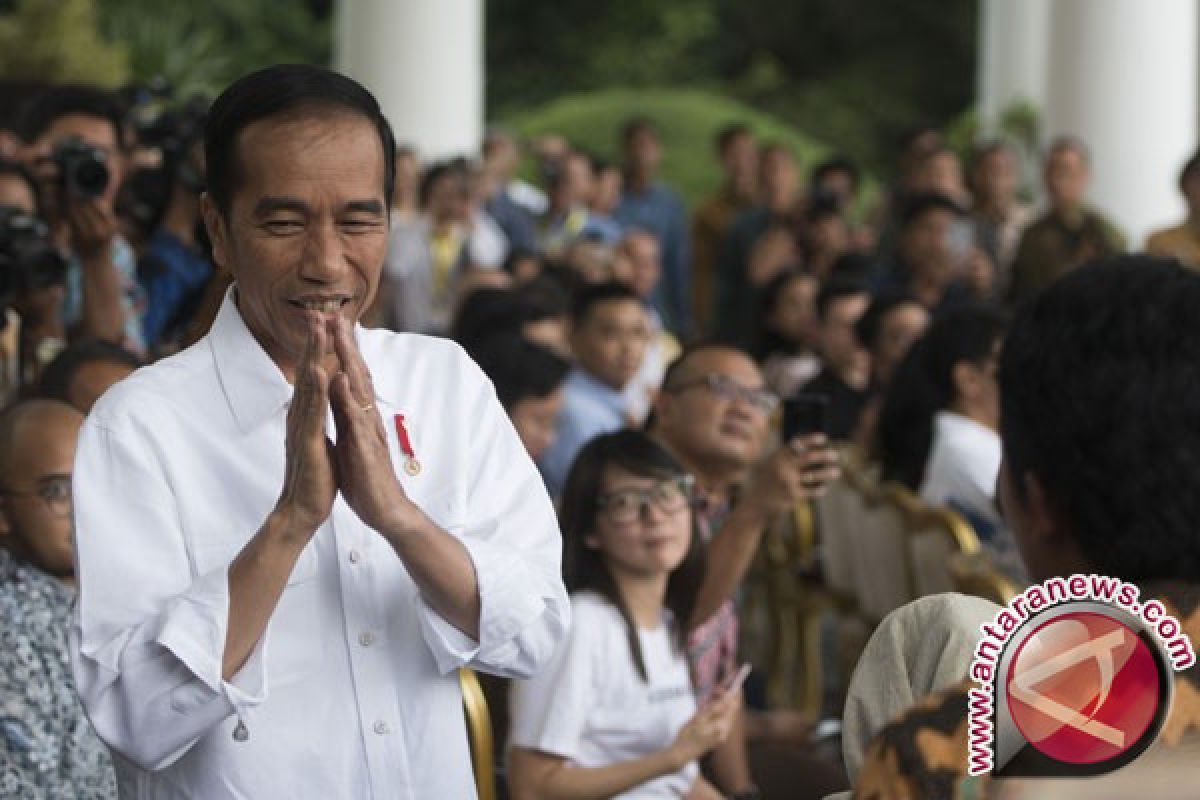 Jokowi: Saya ingin teruskan perjalanan Indonesia Maju