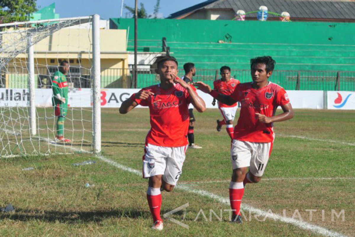 Irvan Cetak Dua Gol Kemenangan Madura FC