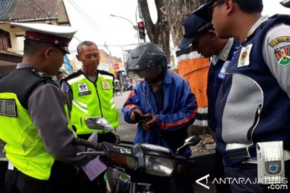 Razia KTL Kota Magelang Jaring 25 Kendaraan