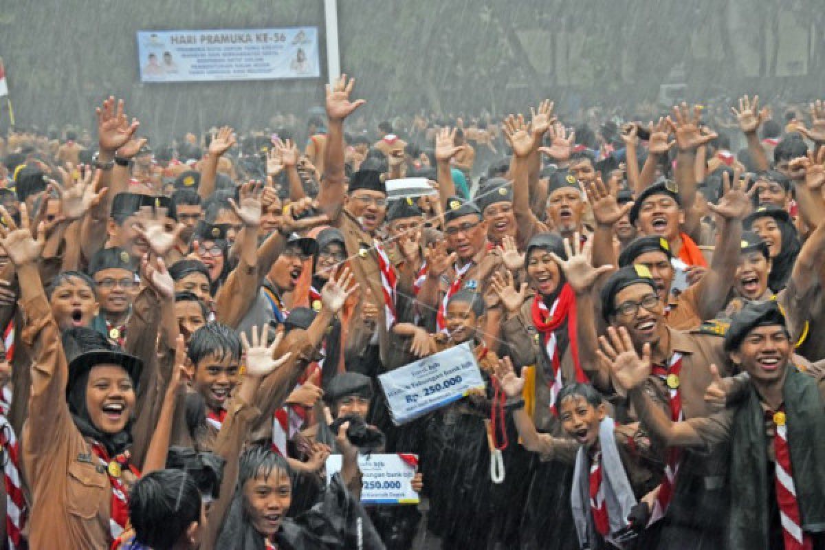 Bupati Sambas Ajak Gerakan Pramuka Perangi Narkoba