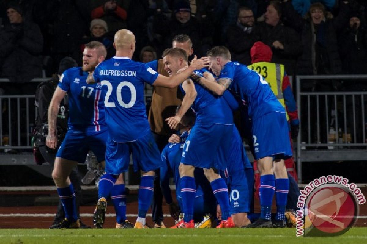  Islandia jadi negara terkecil lolos piala dunia