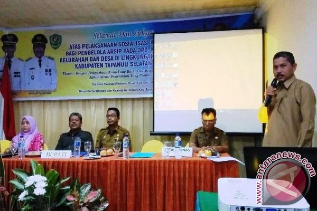 Dinas Perpustakaan Sosialisasi Kearsipan