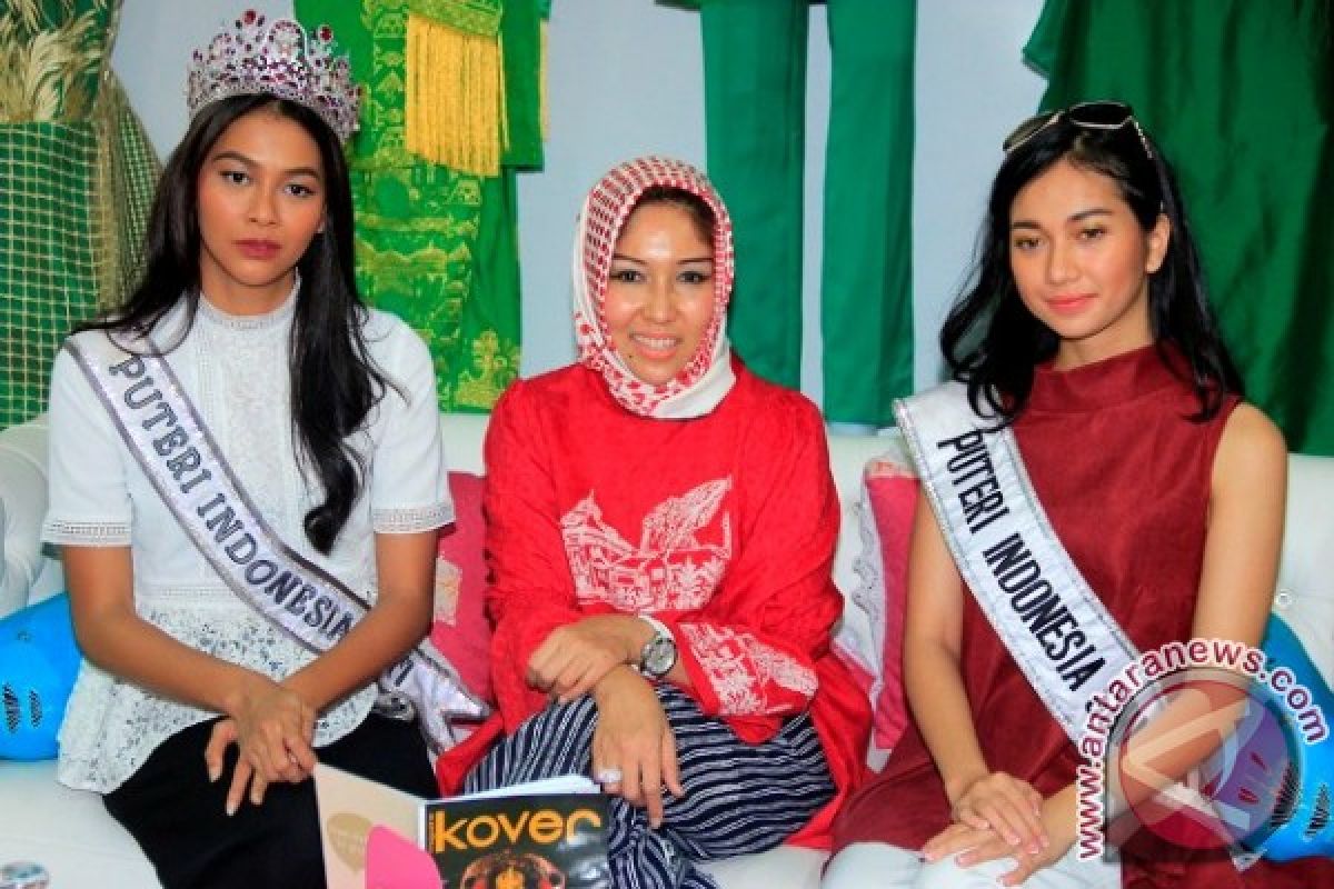 Putri Indonesia Pun Terpesona Dengan Batik Medan