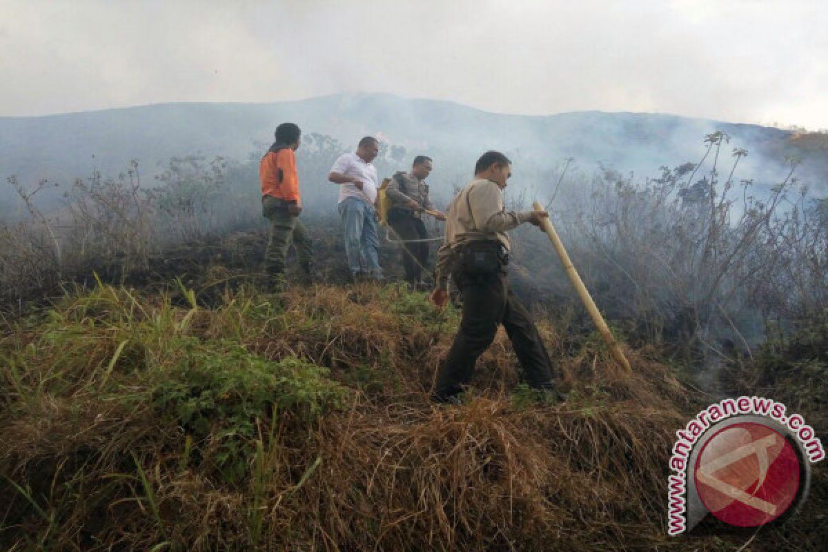 Polisi Selidiki Penyebab Kebakaran Hutan Gunung Rinjani 