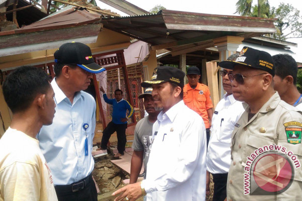 Upayakan Relokasi, Pemkab Siapkan Lahan Bagi Korban Banjir Sungai Batahan